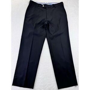 Peter Millar Crown Sport‎ Golf Pants Black Chino Straight 34W.